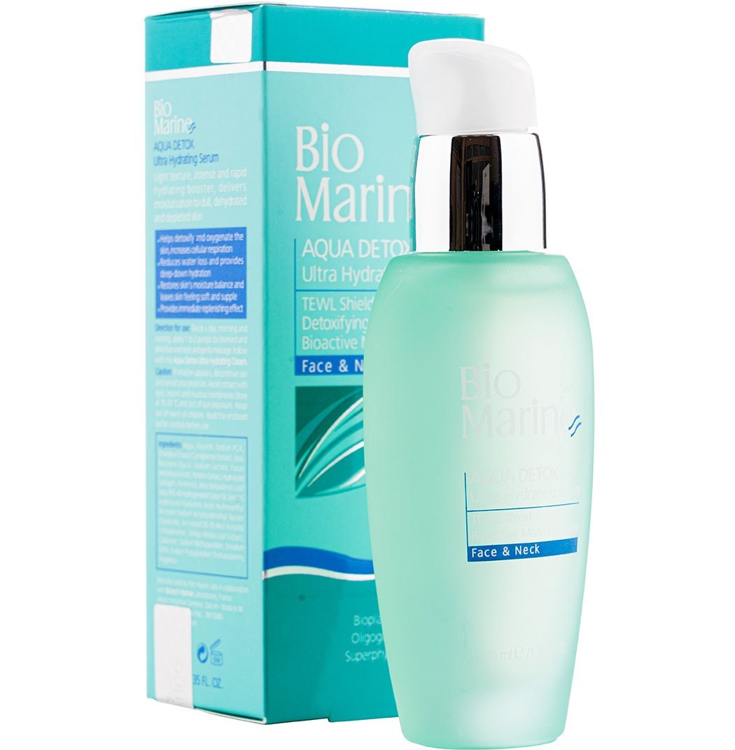 سرم آبرسان پوست آکوا دتوکس بایو مارین Aqua Detox Ultra Hydrating Serum