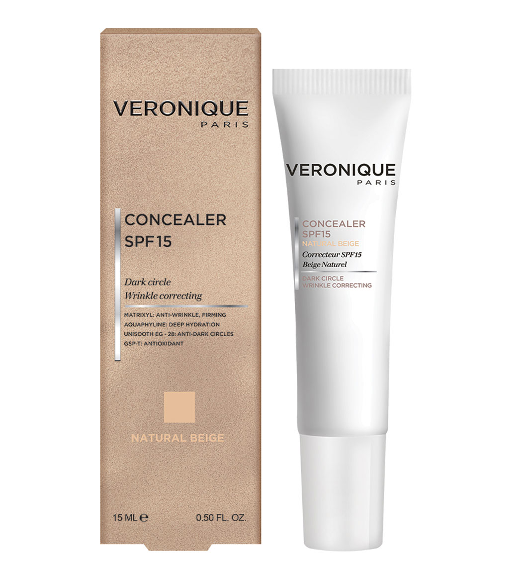 کانسیلر SPF15 بژ طبیعی ورونیک CONCEALER SPF15 VERONIQUE