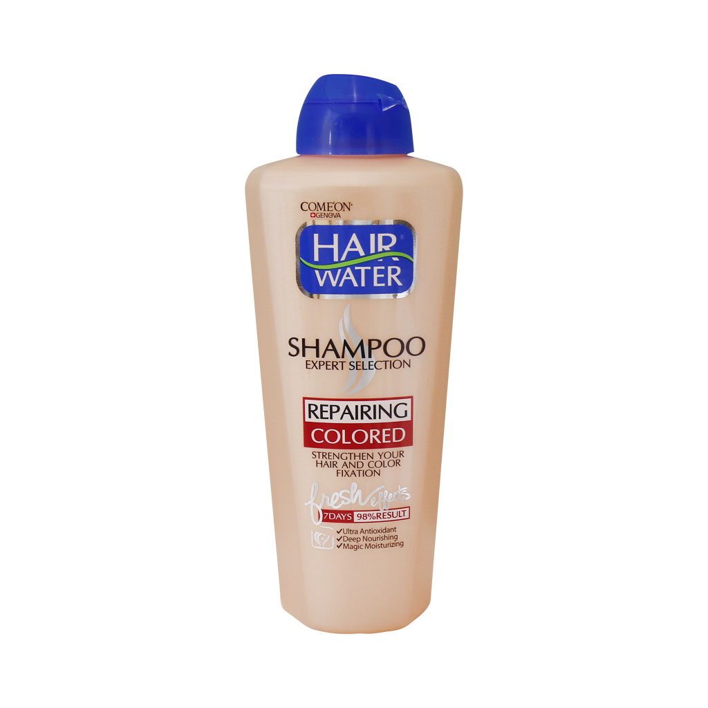 شامپو هیر واتر برای موهای رنگ شده کامان Hair Water Repairing Shampoo For Colored Hair