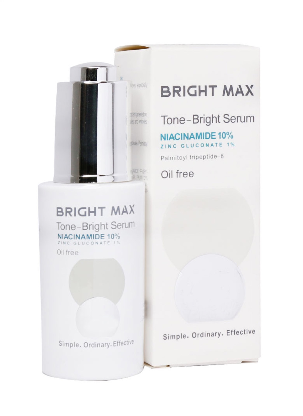 سرم نیاسامید 10 درصد تن برایت برایت مکس Bright Max Tone Bright Niacinamide 10 Serum