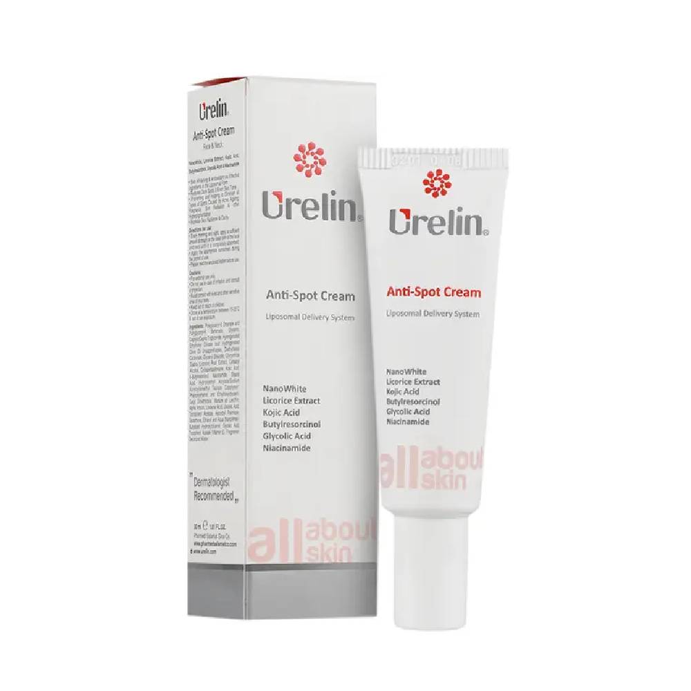 کرم برطرف کننده لک پوست صورت و گردن اورلین Anti Spot Cream For Face And Neck