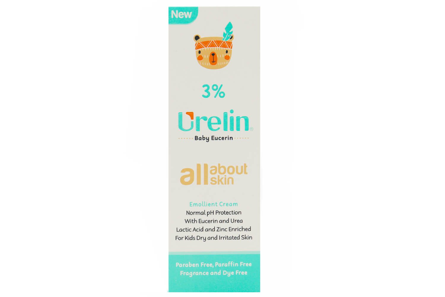 کرم رطوبت رسان پوست کودک و نوزاد 3 درصد اورلین Urelin Emollient Cream Urea