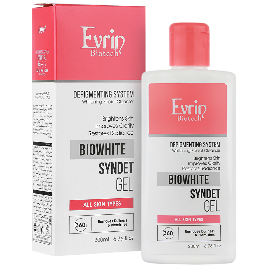 ژل شستشوی روشن کننده صورت بایووایت اورین Biowhite Syndet Gel