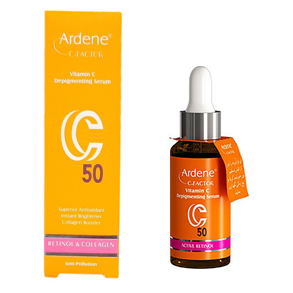 سرم ضد لک C50 آردن سی فکتور Vitamin C Depigmenting Serum