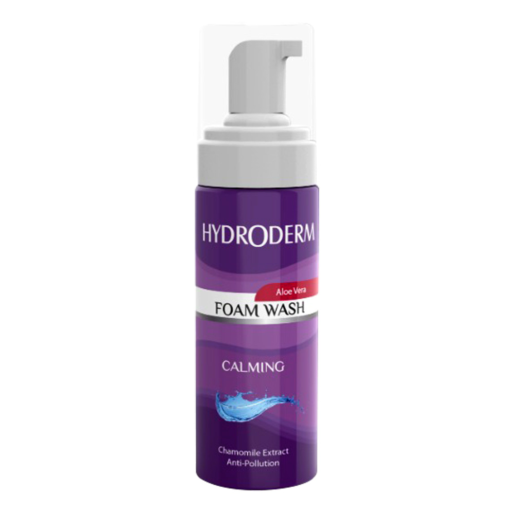 فوم شستشوی صورت مناسب پوست نرمال حاوی آلوئه‌ورا هیدرودرم Hydroderm Aloevera Foam Wash