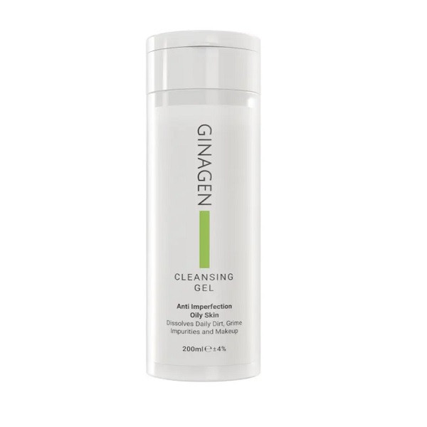ژل شستشوی صورت پوست چرب و مختلط ژیناژن Cleansing Gel For Oily Skin