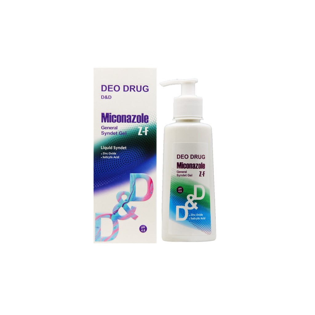 مایع شوینده صورت و بدن حاوی میکونازول نیترات دئودراگ DeoDrug Miconazole Liquid Syndet