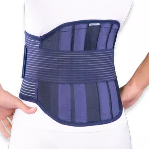 کمربند طبی سخت صادراتی 32 سانتی 4370 تن یار Elastic Lumbosacral Support