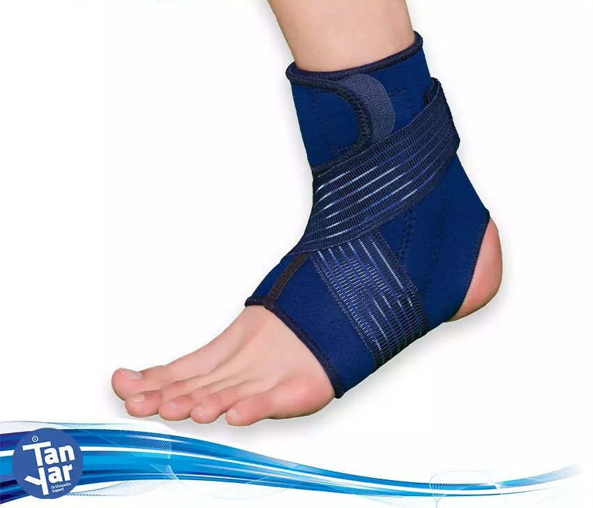 قوزک بند آتل دار الاستیک 6030 تن یار Elastic Ankle Support