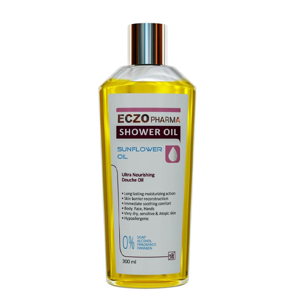 دوش اویل پوست خشک اگزوفارما Eczo Pharma Shower Oil