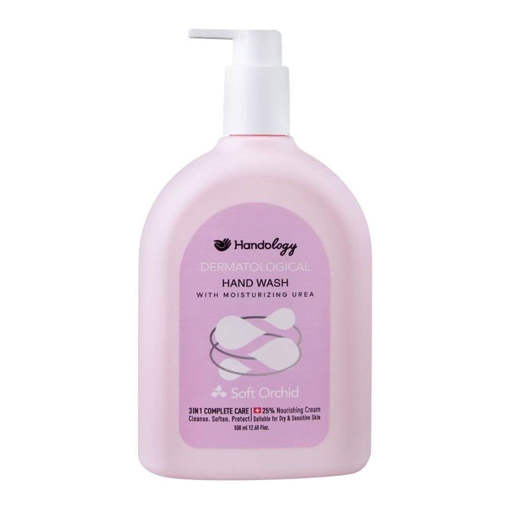 مایع دستشویی کرمی سافت ارکید هندولوژی Creamy Hand Wash Soft Orchid HANDOLOGY