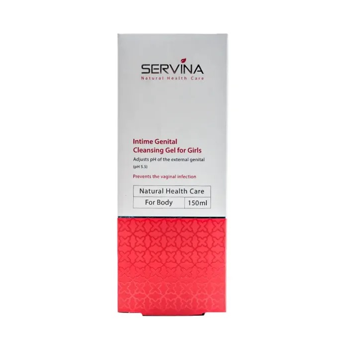 ژل بهداشتی دوشیزگان سروینا Servina Intimate Genital Cleansing Gel For Girls