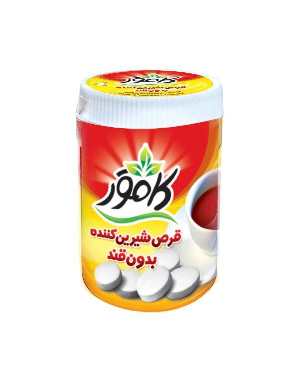قرص شیرین کننده کم کالری کامور Kamvar