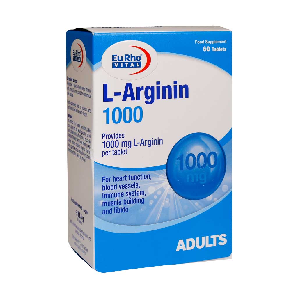 ال آرژینین 1000 یوروویتال Eurho Vital L Arginin 1000