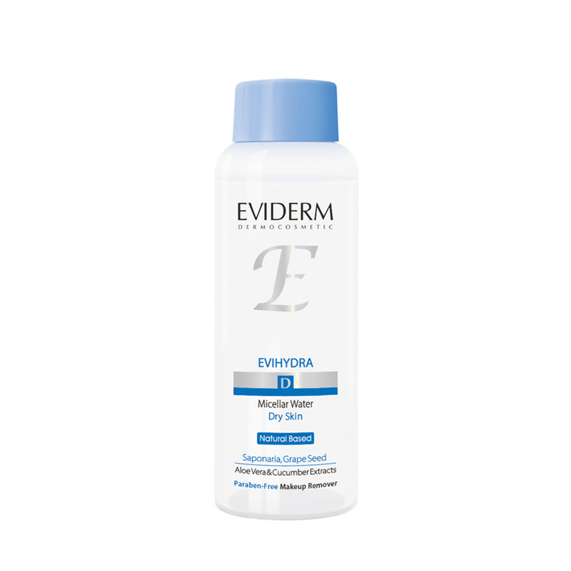 میسلار واتر اوی هیدرا پوست خشک اویدرم Eviderm Evihydra Micellar Water For Dry Skin