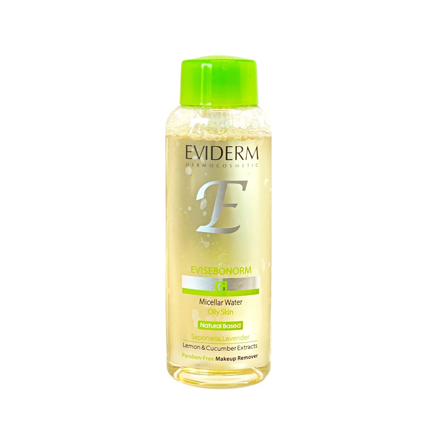 میسلار واتر اوی سبونورم پوست چرب اویدرم Eviderm Evisebonorm Makeup Cleansing Solution For Oily Skin