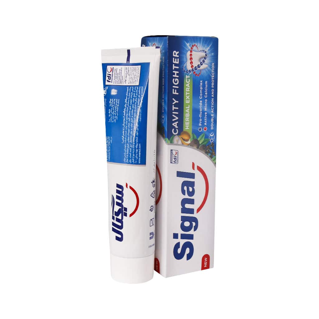 خمیر دندان جلوگیری از پوسیدگی با طعم گیاهی سیگنال Cavity Fighter Herbal Extract Toothpaste