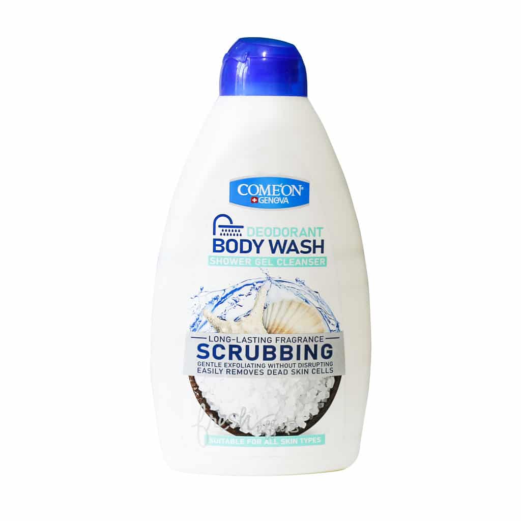شامپو بدن ژلی لایه بردار کامان Comeon Scrubbing Body Wash