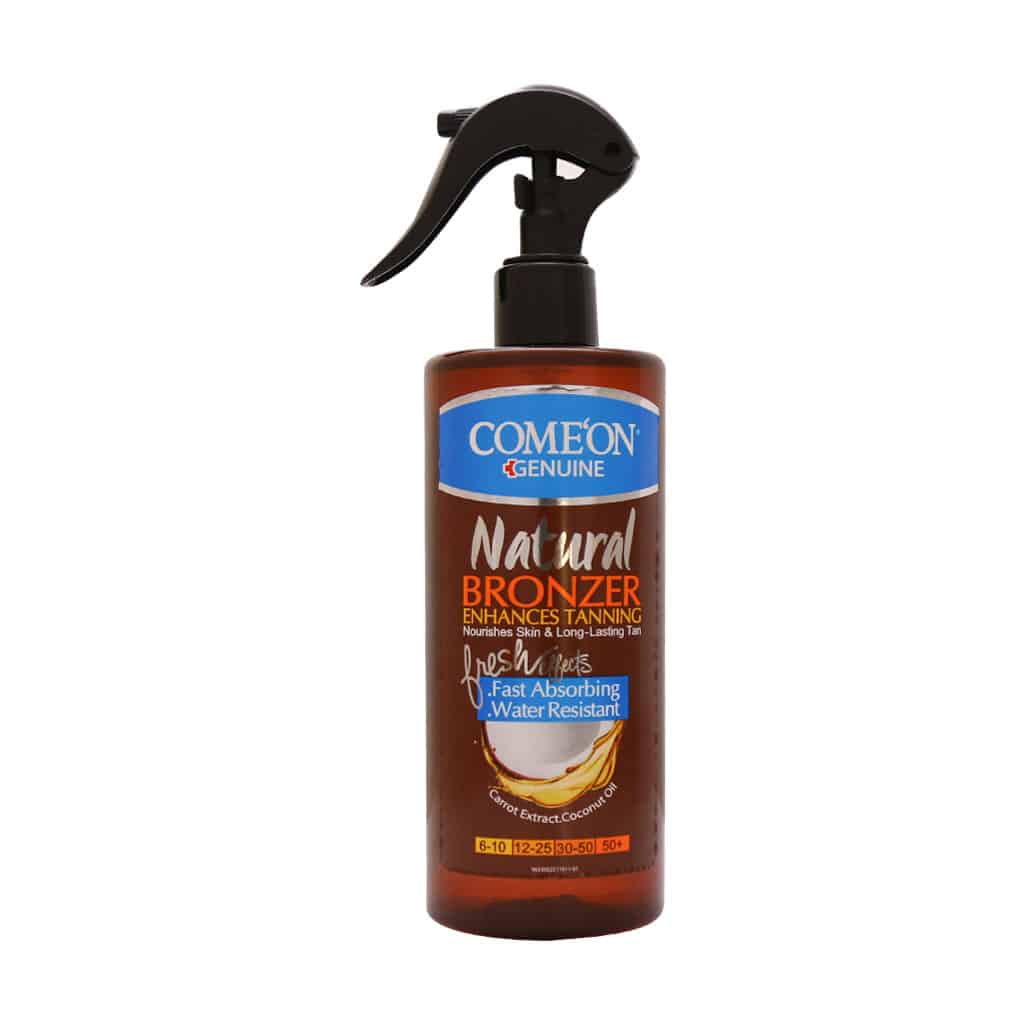 روغن برنزه کننده بدن کامان NATURAL BRONZER TANNING OIL