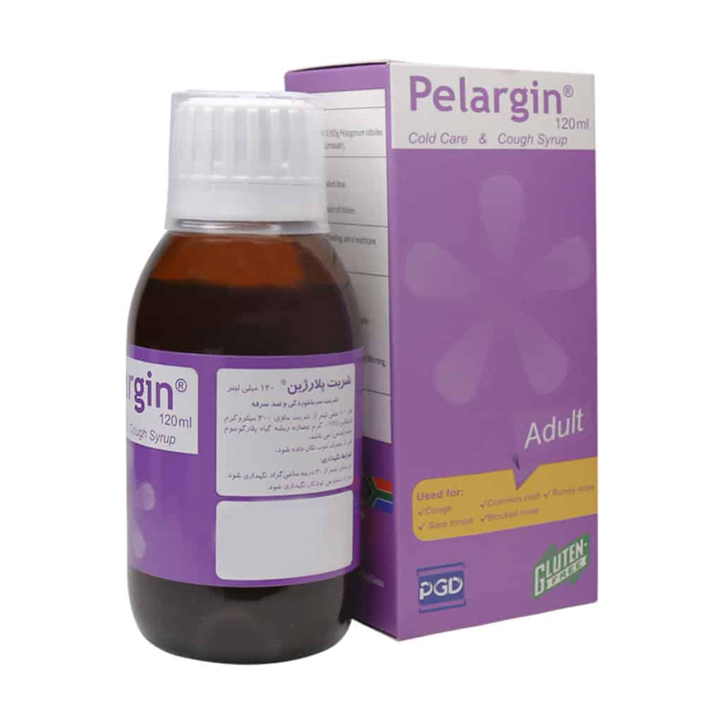 شربت پلارژین بزرگسال Pars Gita Darou Plargin Syrup
