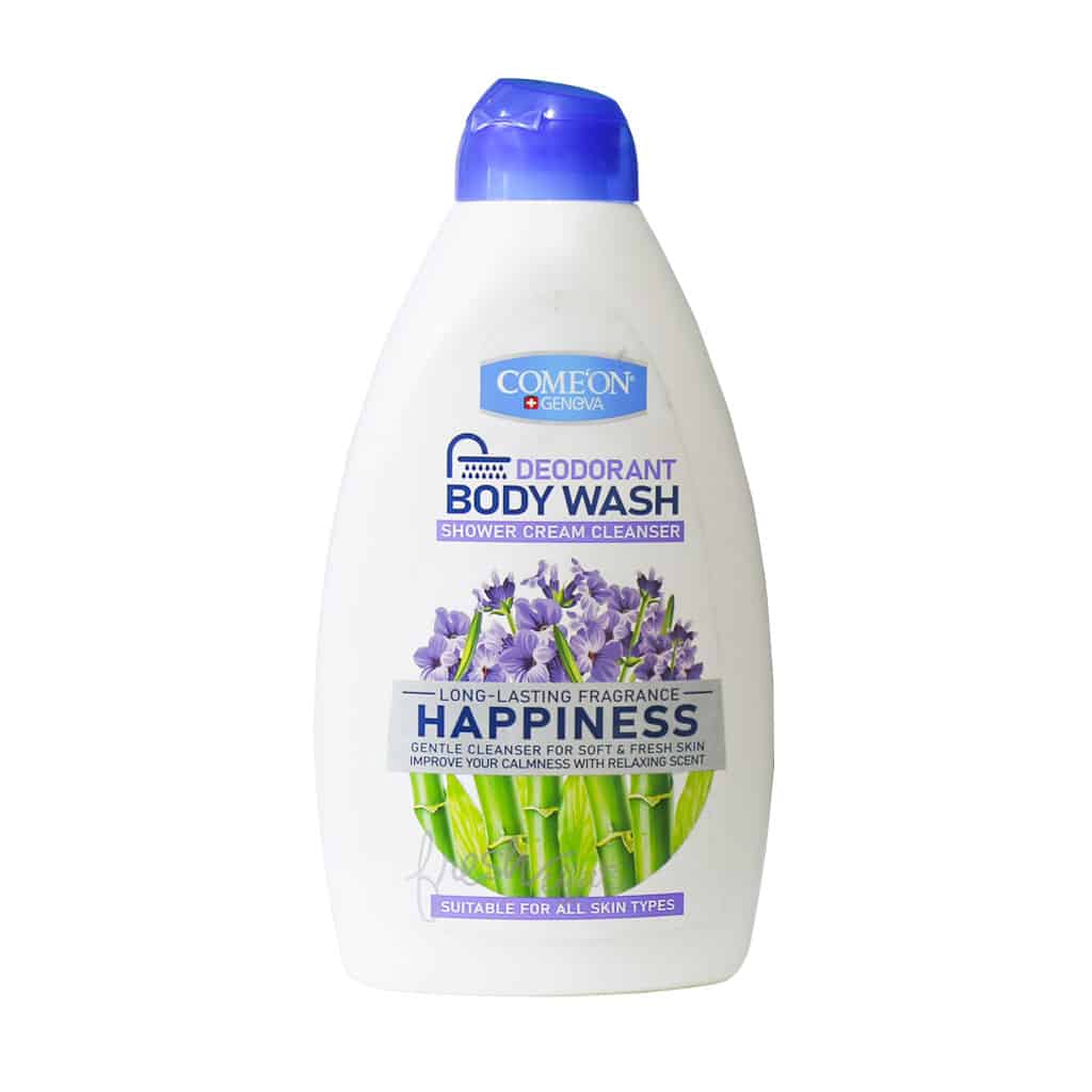 شامپو بدن کرمی شاداب کننده کامان Comeon Happy Feeling Shower Cream Cleanser