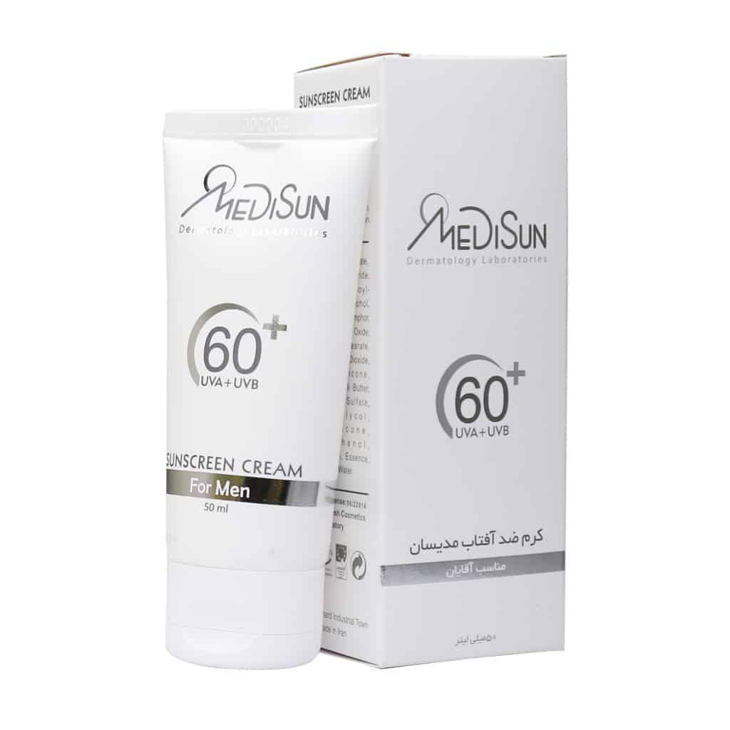 کرم ضد آفتاب SPF 60 آقایان مدیسان Sunscreen Cream SPF60 For Men