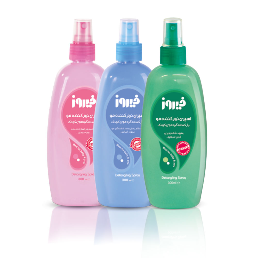 اسپری نرم کننده مو فیروز FIROOZ Detangling Spray For Baby